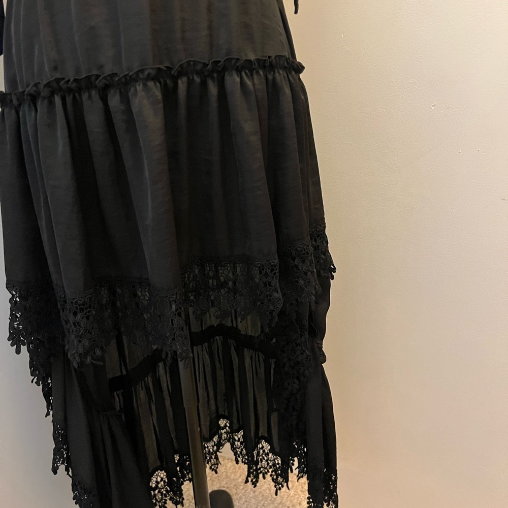 MISA Los Angeles Off-The-Shoulder High Low Dress - Picture 5 of 9